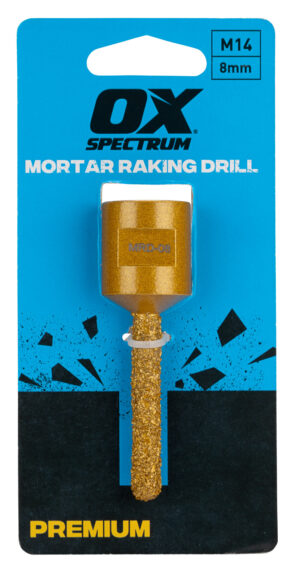 Premium Mortar Raking Drill M14 Fitting - 8mm