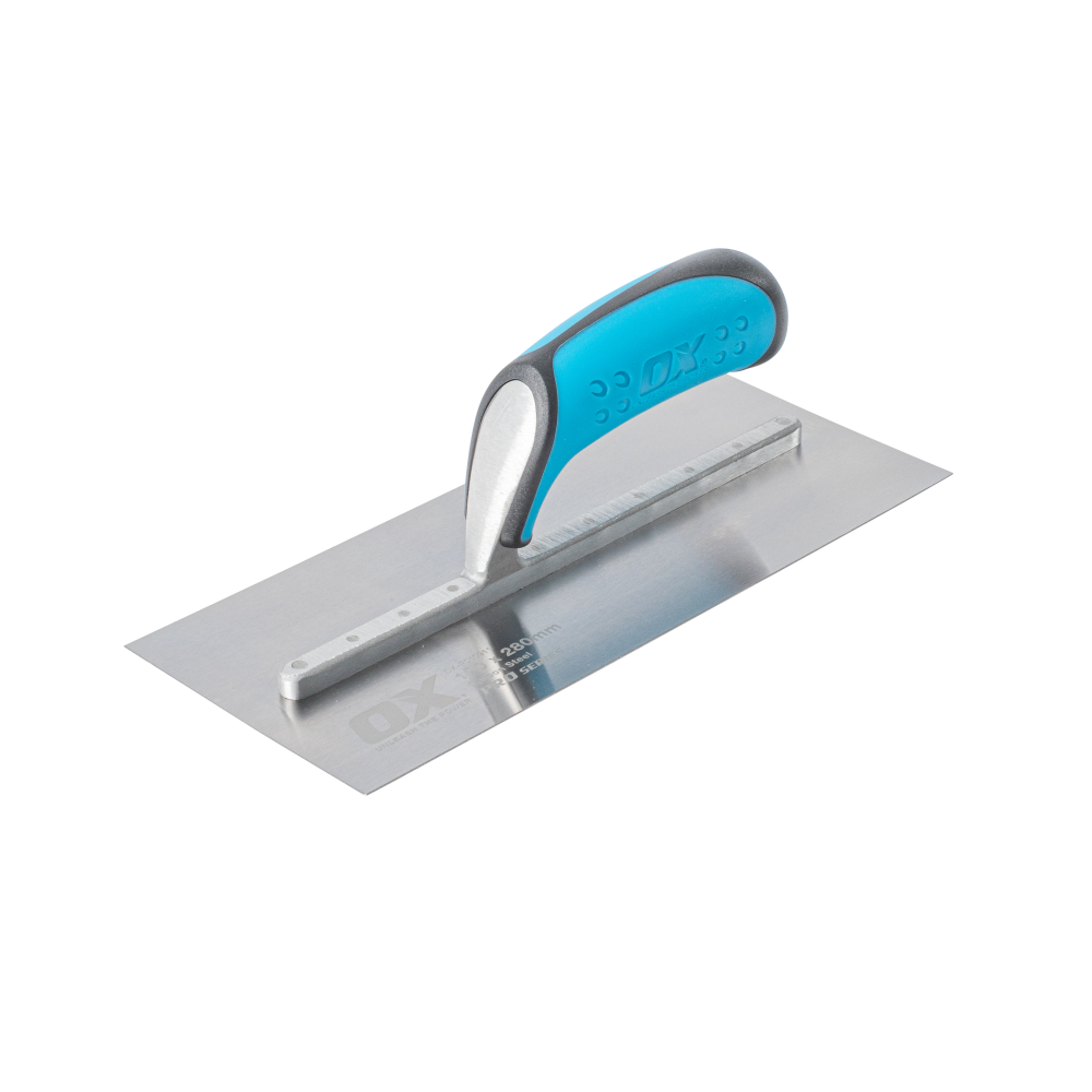 OX Pro Carbon Steel Plasterers Trowel - 120 X 280mm / 11in