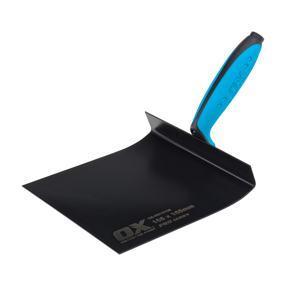 OX Pro Harling Trowel - 165 x 165mm / 6½inx 6½in