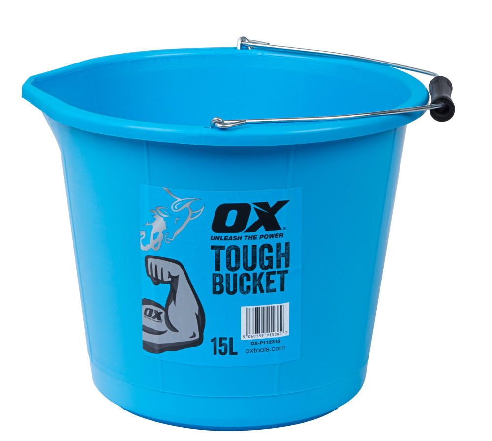 OX Pro Tough Bucket - 15L / 3.3 Gallons