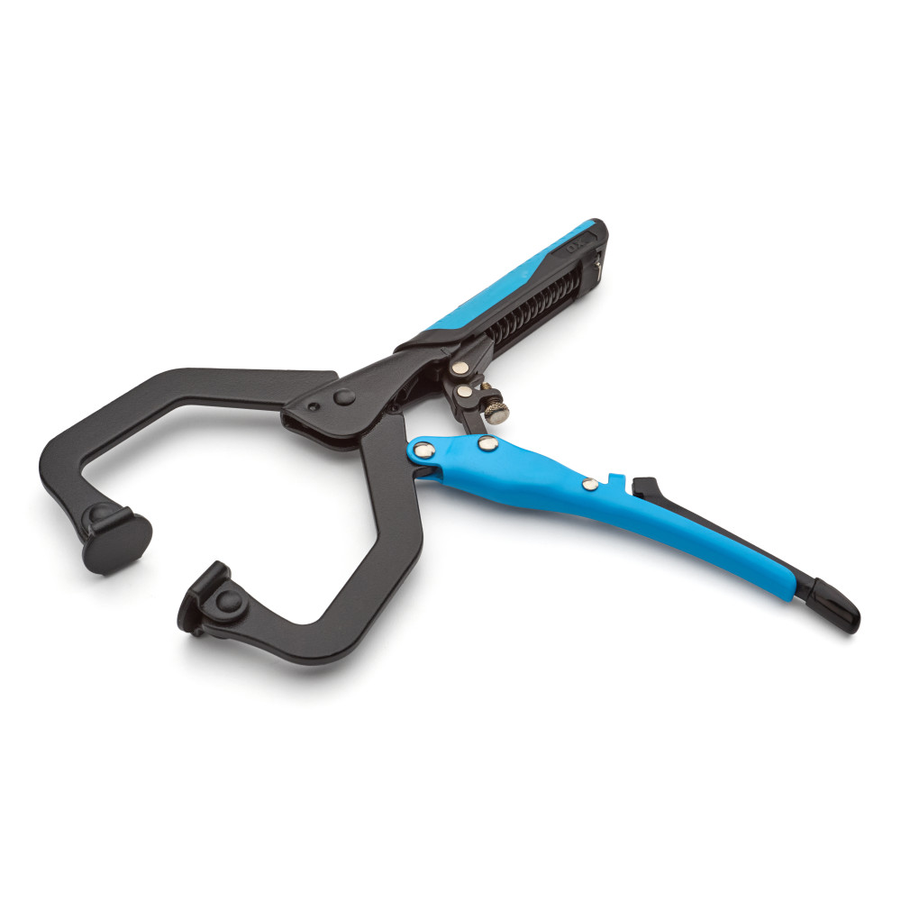 Auto Adjust 7-Inch C Clamp With Swivel Pad - Gripped - Image 3