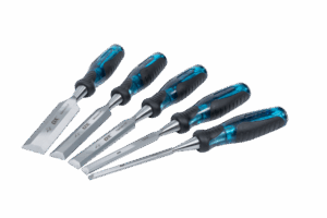 OX Pro 5pce Wood Chisel Set