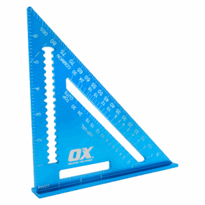 OX Pro Aluminium Metric Rafters Square - 180mm
