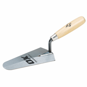 OX Trade Gauging Trowel - Wooden Handle - 180mm / 7in