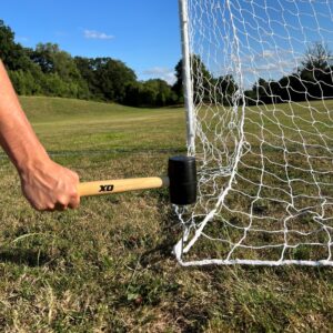 OX Trade Black Rubber Mallet - 160z / 450g