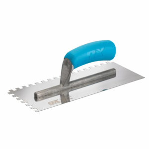 OX Trade Notched Stainless Steel Trowel - 8mm