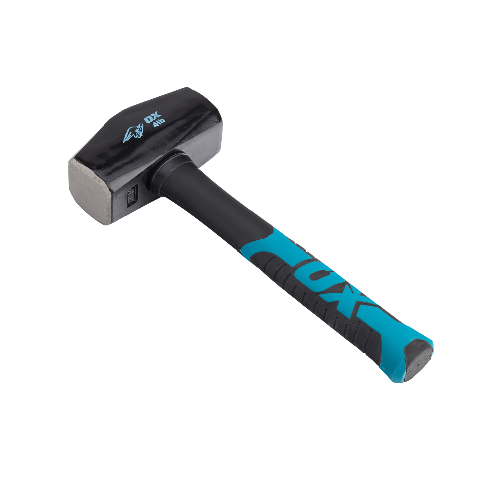 OX Trade Fibreglass Handle Club Hammer - 4lb / 1.8kg